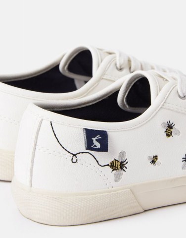 Coast Pump Faux Leather Bee Trainers