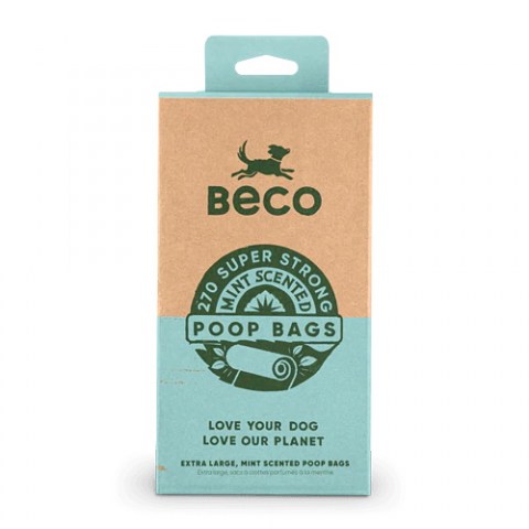 Large Mint Scented Poop Bags 