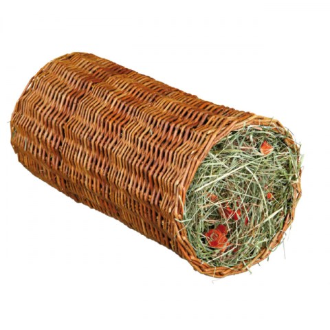 Wicker Tunnel with Hay