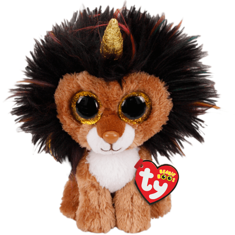 Ty Ramsey Lion With Horn Boo Reg