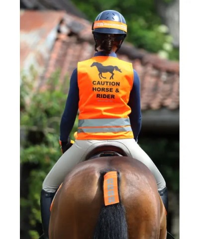 Equiflector Safety Vest Orange Adult