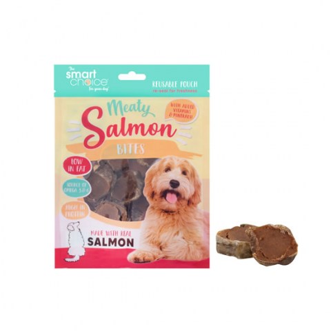 Salmon Skin Bites Dog Treat